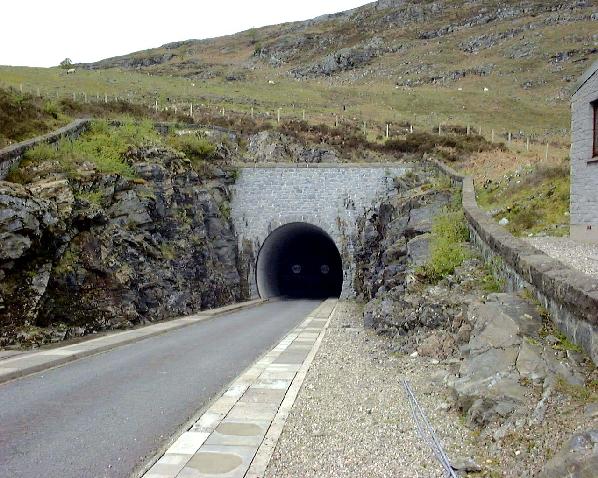 Ceannacroc Access Tunnel portal