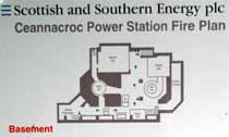 Ceannacroc Power Station sign