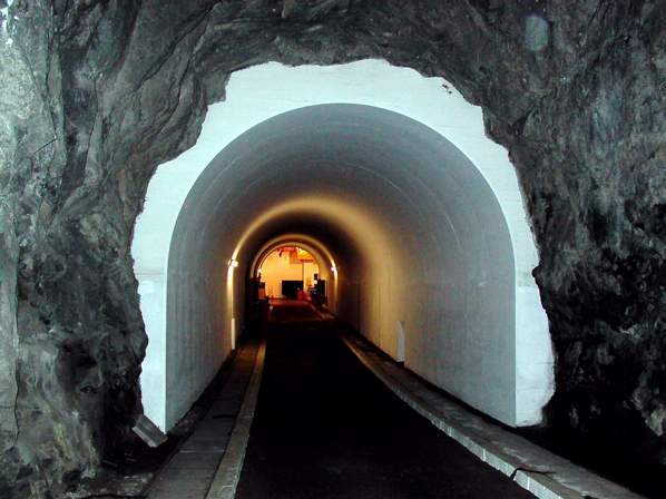Deanie power station - access tunnel 
