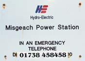Misgeach Power Station sign
