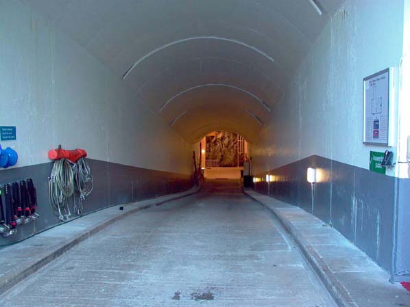 St. Fillans access tunnel