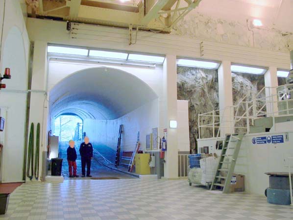 St. Fillans access tunnel