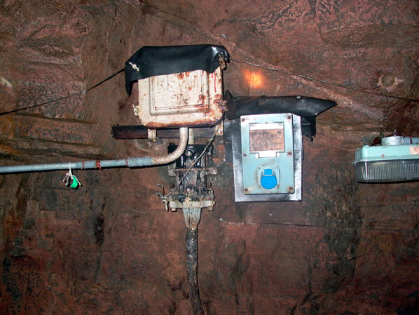Inchindown - Secondary portal: tank access gallery