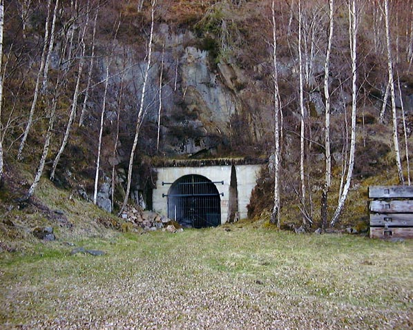 Mullardoch tunnel: Benevean outfall