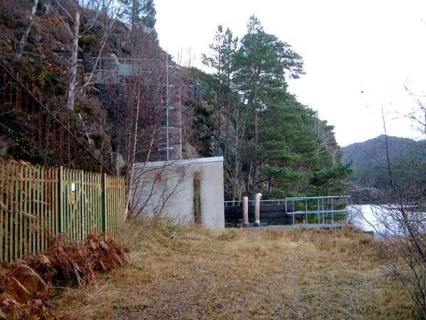 Mullardoch tunnel: Benevean outfall