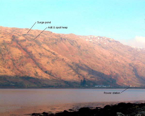 Clachan - distant view across Loch Fyne