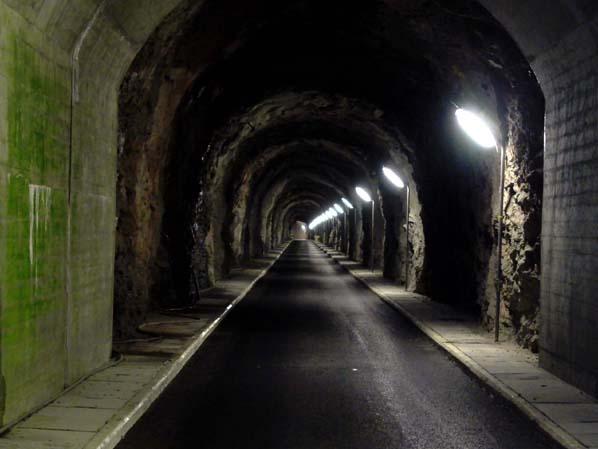 Livishie power station - access tunnel