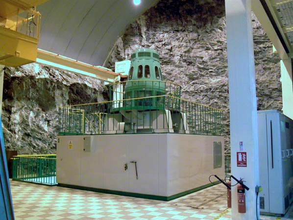 Livishie power station - interior