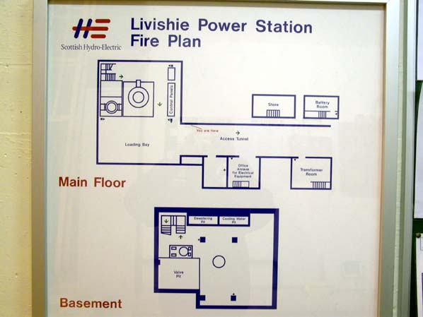 Livishie power station - plan