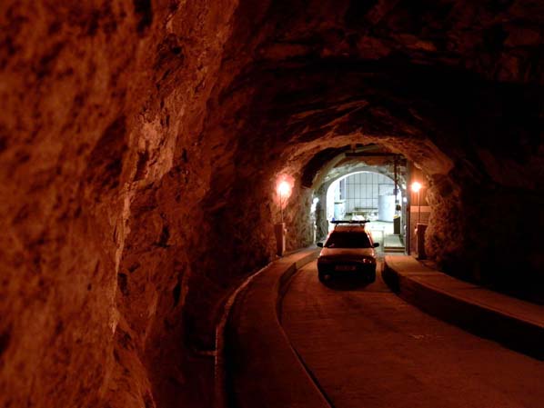 Nant power station - access tunnel
