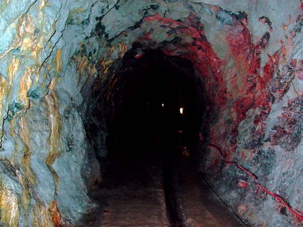 Nant power station - draft tube adit