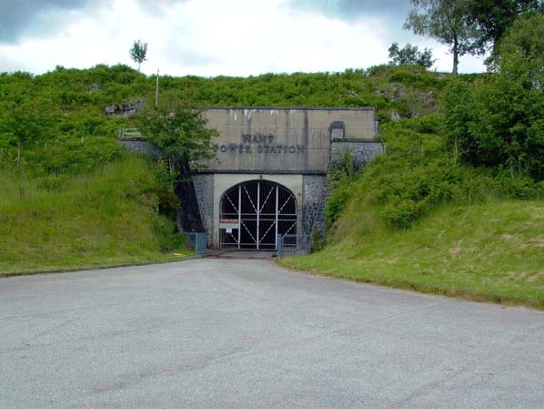 Nant access tunnel portal