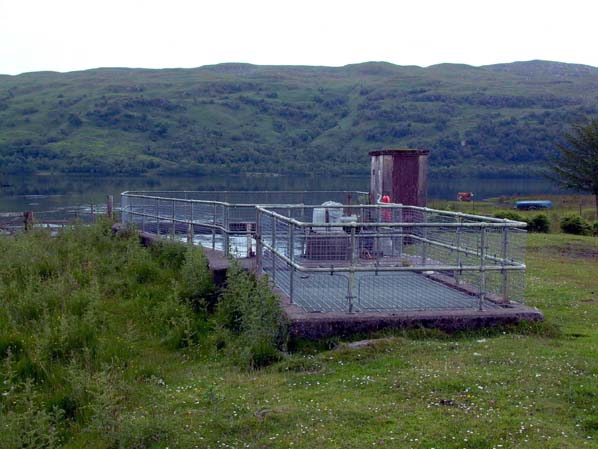 Nant power station - Tailrace
