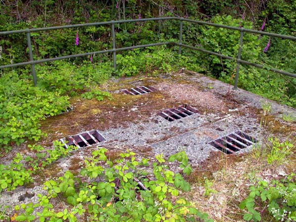 Nant power station - Tailrace