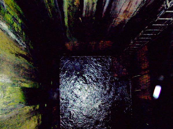 Nant power station - Tailrace