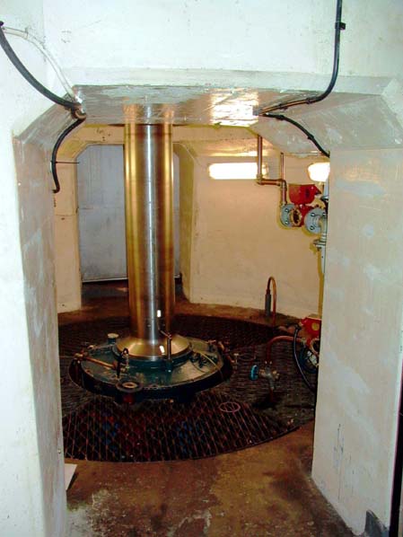 Nant power station - turbine floor